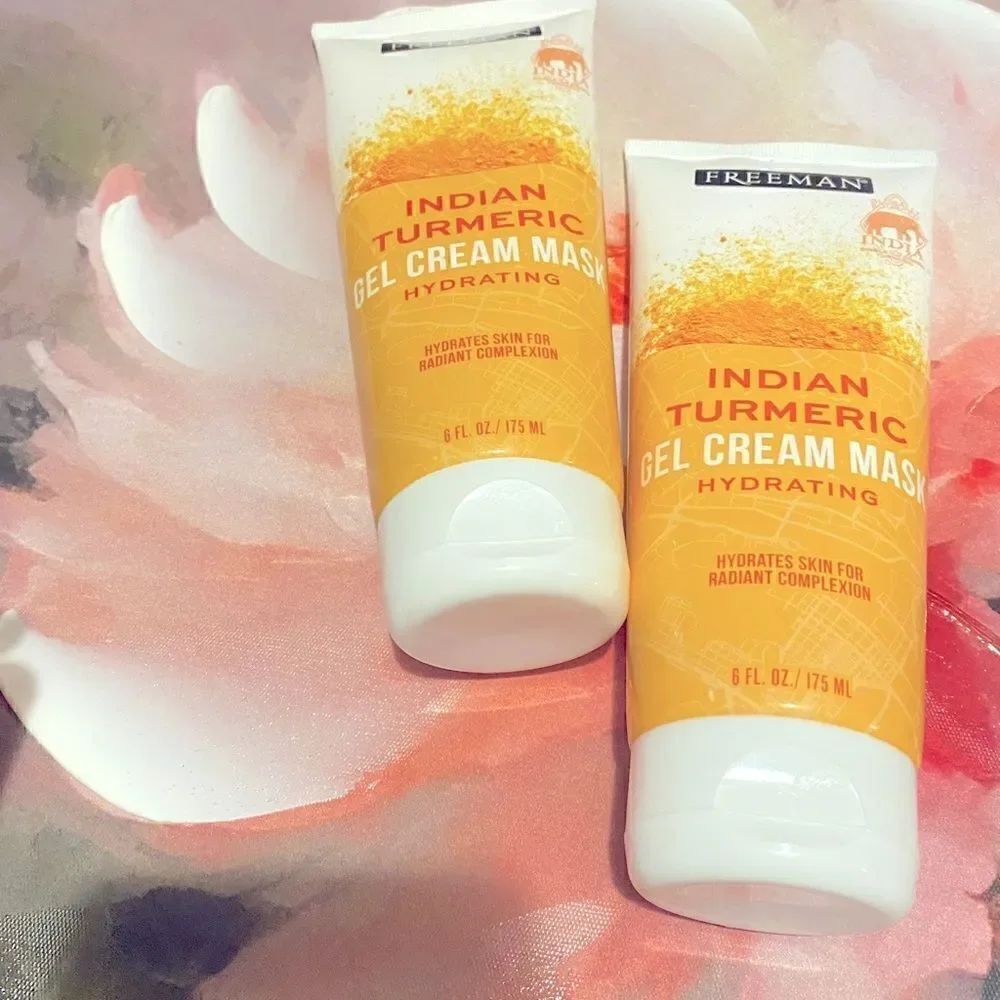 🛍️Freeman IndianTurmeric Gel Cream facial Mask . 6FL.OZ./175ML💥